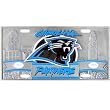 Carolina Panthers Zinc License Plate - NFL Football Fan Shop Sports Team Merchandise