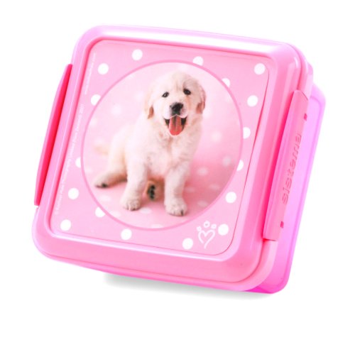 Childrens Toyshop  Kitchen & Housewares : DNC Rachael Hale Samuel Klip It Sandiwch Box, Pink