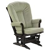 Dutailier Ultramotion Espresso Sleigh Multiposition and Recliner Glider Rocker