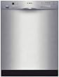 Bosch : SHE55M15UC 24in Evolution 500 Series Full Console Dishwasher - Stainless Steel