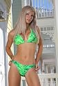 Women's Swimsuit Separate by Blue Sky Swimwear Neon Green California Bottom: Bathing Suit Bottom Only
