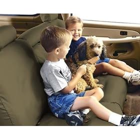 Seat Saver WT Series for Commercial Work Trucks Bench Seat Cover - Fits 2004-2005 FORD Standard Duty PICKUP Extended & Regular Cab, base model , Front bench with molded headrests , Misty Gray