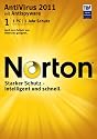 Norton Antivirus 2011 - 1 PC