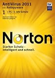 Norton Antivirus 2011 - 1 PC - Symantec