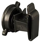 Zareba Electric Fence Black Poly Tape Round-Post Insulator - 25 Pack #PT25RP