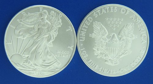 2010 American Silver Eagle Coin 999 1 Ounce Silver Brilliant Uncirculated-image