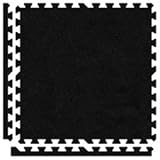 Floor Pad, SoftCarpets, Black, 22 x 50 Set, Total Sq. Ft.:1100