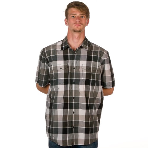Vans Herren Hemd VERNON, Charcoal, L, VMDKCHR Preisvergleich