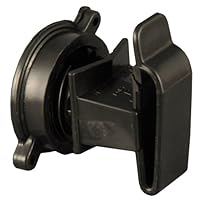 Zareba Electric Fence Black Poly Tape Round-Post Insulator - 25 Pack PT25RP