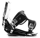 Flow M7 09 Men's Hard Snowboard Bindings - Black