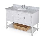 Beverly 48 Carrera Marble Cabinet faucet