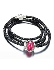 Authentic Chamilia Limited Edition Designer Bracelet Set Pink 4011-0455