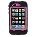 OtterBox Defender Series Case for iPhone 3G/3GS (Black/Pink) - Non-Retail Packaging