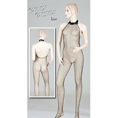 Netz-Catsuit Samira, Gr. M/L schwarz