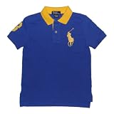 Polo Ralph Lauren Big Pony Boys Polo (10 Colors) (4T, Sapphire)