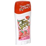 Teen Spirit Antiperspirant Deodorant, Sweet Strawberry, 2.3-Ounce Stick (Pack of 6)