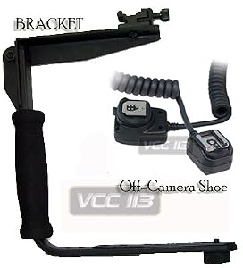 Rotating Flash Bracket Grip Ettl Ettl2 Off Camera Flash Cord For Canon Eos Rebel T3i T3 T2i 60d Xt Xti Xsi T1i 1ds 1d 20d 5d 300d 350d 450d 400d Ii 10d T2 Ti K2 Gii 7n 7ne 20d 30d 40d 50d 1000d 550d from ButterflyPhoto