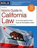 Nolo`s Guide to California Law 10th (tenth) edition Text Only