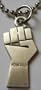 Howard Stern Fist Sirius XM Satellite Radio Pendant Necklace