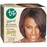 TCB Naturals No-Lye Relaxer Kit, Coarse (Pack of 4)