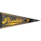 Pittsburgh Pirates - Logo Collage 12X30 Pennant MLB Pro Baseball