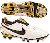 Nike Air Legend II FG - soft pearl/dark cinder-metallic goldMarine/Miners gold-white
