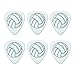 Volleyball Ball Novelty Guitar Picks Medium Gauge - Set of 6