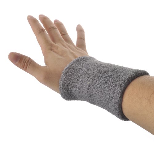 GOGO Thick Solid Color Pro Wrist Sweatband, price for one piece