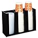 Boardwalk 99003 Cup Holder, 12 x 4 x 8, Black, Acrylic