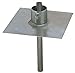 EZ 32A Heavy Duty Ground Mount for Telescopic / Push Up Masts - Mast Plate