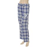 NCAA Philadelphia 76ers Ladies Light Blue Plaid Harmony Pajama Pants (Medium)