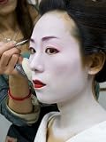 Geisha Having Her Make-Up Applied, Kyoto, Kansai Region, Honshu, Japan, Asia Photographic Poster Print by Gavin Hellier, 30x40