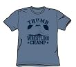 Thumb Wrestling Champ - Adult Slate S/S T-Shirt For Men