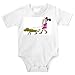 Onesie with humans, human, body, alligator, girl, eating, individuals, cream, people, individual, pet, persons, person, ice