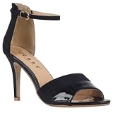 My1stWish Womens 91N Ankle Strap Ladies Peep Toe High Stiletto Heel Sandals Shoes