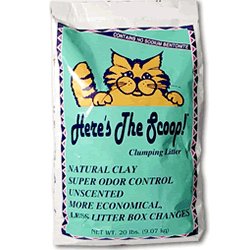Here's the Scoop! Clumping Cat Litter