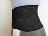 Sport - RÜCKENBANDAGE mit 4 Stabilisatoren - Größe: L bis 96cm