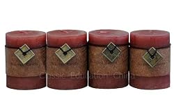 4 Pack Asian Cinnamon Votive Candles
