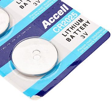 CR2025 3V Lithium Watch Battery (5pcs)