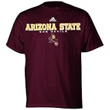 adidas Arizona State Sun Devils Maroon True Basic T-shirt