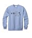 Sexy Slang - One Eyed Trouser Snake - Light Blue Leightweight Crewneck Sweatshirt