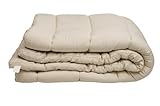 Quilted Organic Merino Wool Mattress Topper Size: California King 1.5