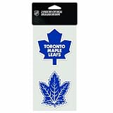 NHL Toronto Maple Leafs 4-by-8 Die Cut Decal