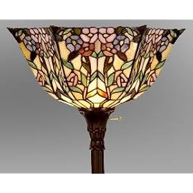 Tiffany Style Stained Glass Floor Lamp - VL199