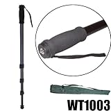 Monopode Telescopique Pied aluminium DynaSun WT1003 Monopod Photo Video avec Sac