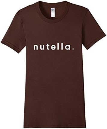 nutella. Slim Fit T-Shirt - Female Medium - Brown