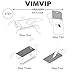 VIMVIP iPhone 6 6s Plus Privacy Glass Screen Protector - Protect Your Screen From Scratches Drops and Anti-Spy - Maximize Your Resale Value - 99.99% Clarity and Touchscreen Accuracy (White)
