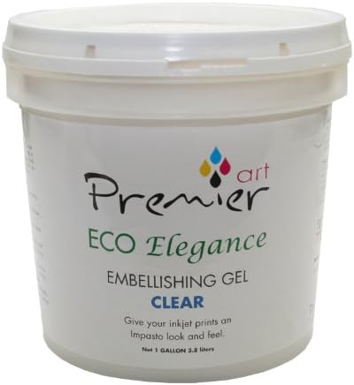PremierArt ECO Elegance Embellishing Gel Clear 1 Gallon