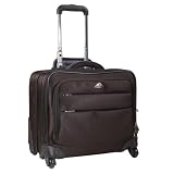 Samsonite 4-wheel Spinner Overnight Carry-on Bag Computer Case - Aubergine