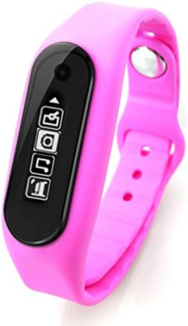 Fitness Tracker, Linstore Bluetooth Wireless Smart Wristband Braceket (pink)